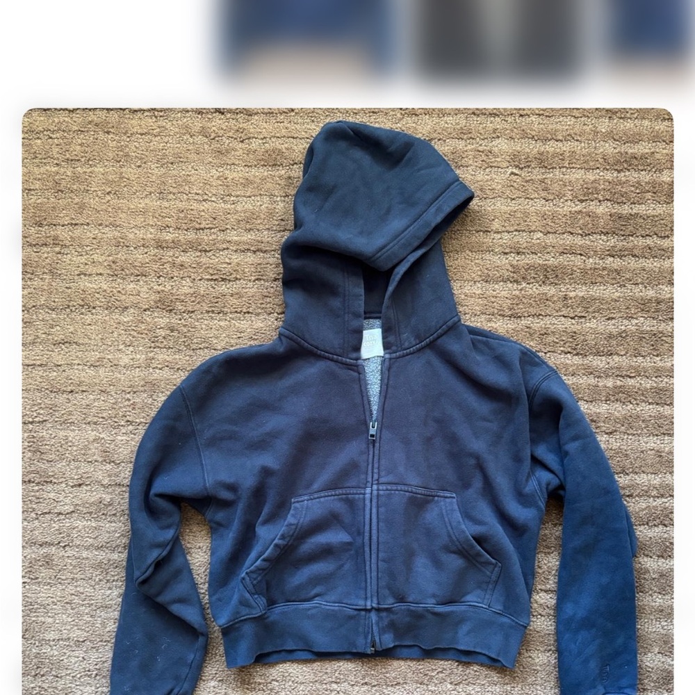 TNA Navy Zip-Up Hoodie